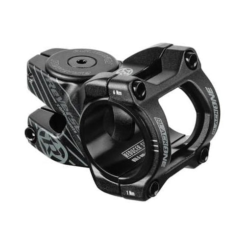 Potencia REVERSE COMPONENTS BLACK ONE D-2 negra/gris — vista principal sobre fondo blanco
