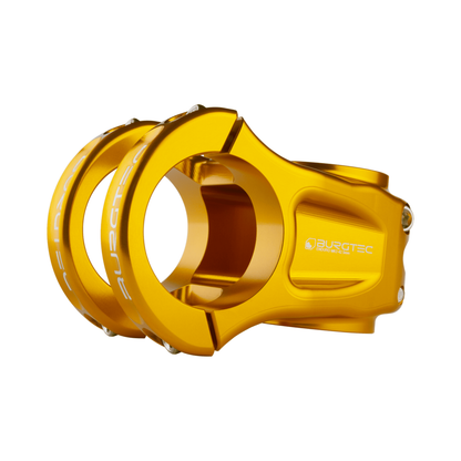 Potencia BURGTEC ENDURO MK3 dorada — vista principal sobre fondo blanco