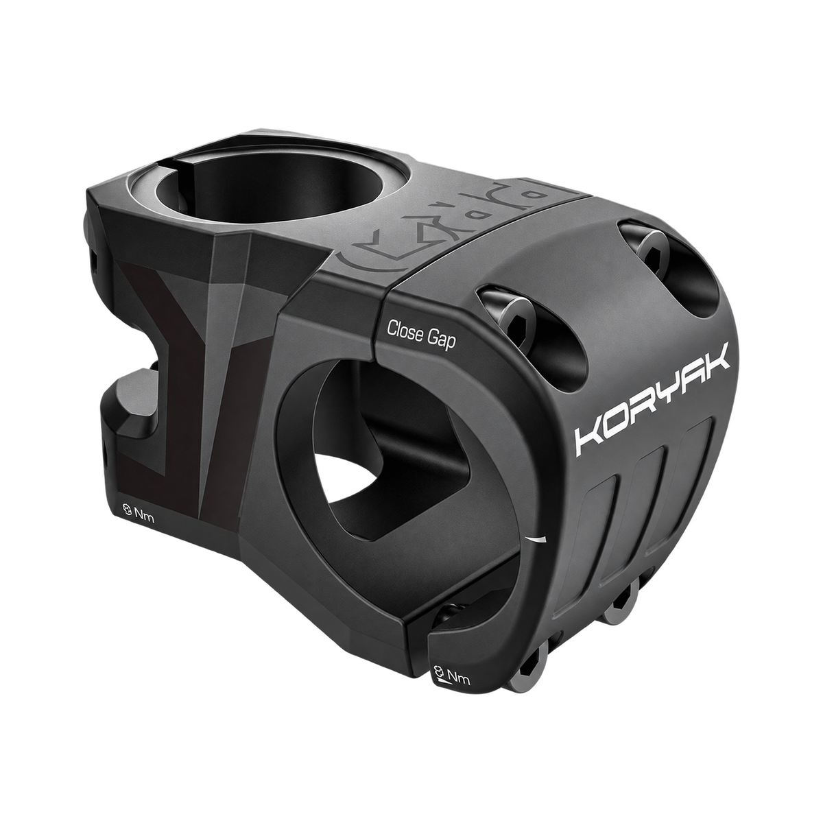 Potencia PRO KORYAK E-PERFORMANCE 0° — vista principal sobre fondo blanco