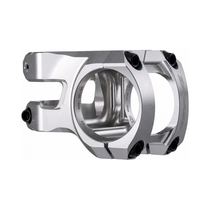 Potencia RACE FACE TURBINE SL 35 plateada — vista principal sobre fondo blanco
