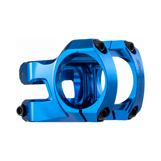 Potencia RACE FACE TURBINE SL 35 azul — vista principal sobre fondo blanco