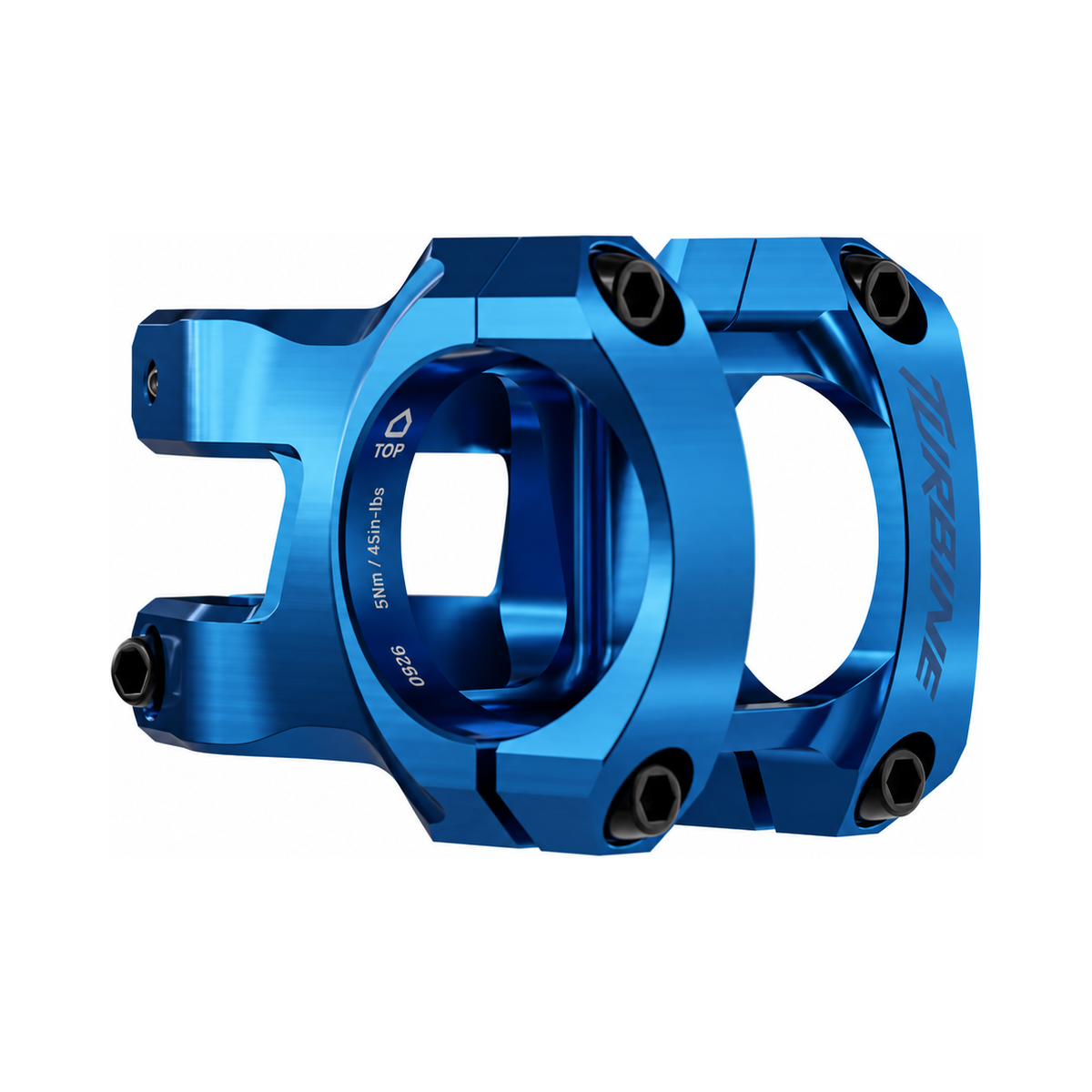 Potencia RACE FACE TURBINE 35 azul 2026 — vista principal sobre fondo blanco