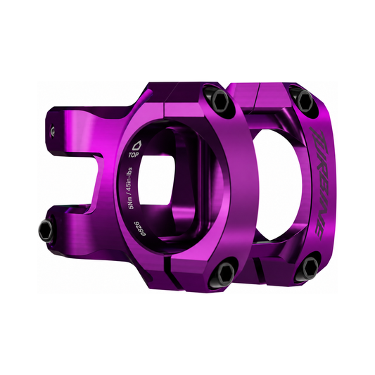 Potencia RACE FACE TURBINE 35 violeta 2026 — vista principal sobre fondo blanco