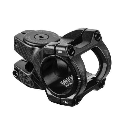 Potencia REVERSE COMPONENTS BLACK ONE D-2 negra/negra mate — vista principal sobre fondo blanco