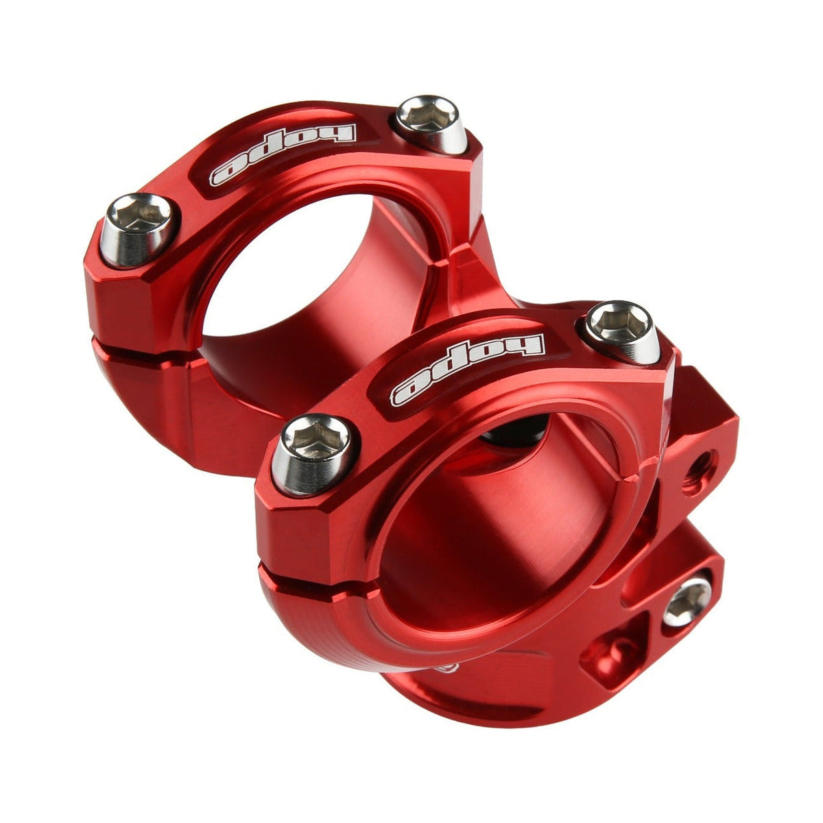 Potencia HOPE GRAVITY 20 mm roja — vista principal sobre fondo blanco