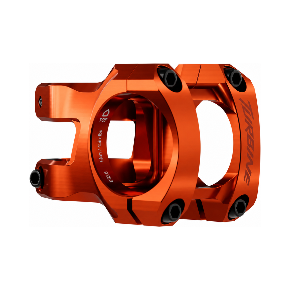Potencia RACE FACE TURBINE 35 naranja 2026 — vista principal sobre fondo blanco