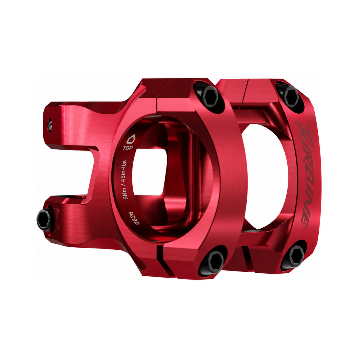 Potencia RACE FACE TURBINE 35 roja 2026 — vista principal sobre fondo blanco