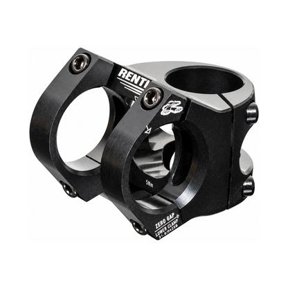 Potencia RENTHAL APEX V2 negra — vista principal sobre fondo blanco