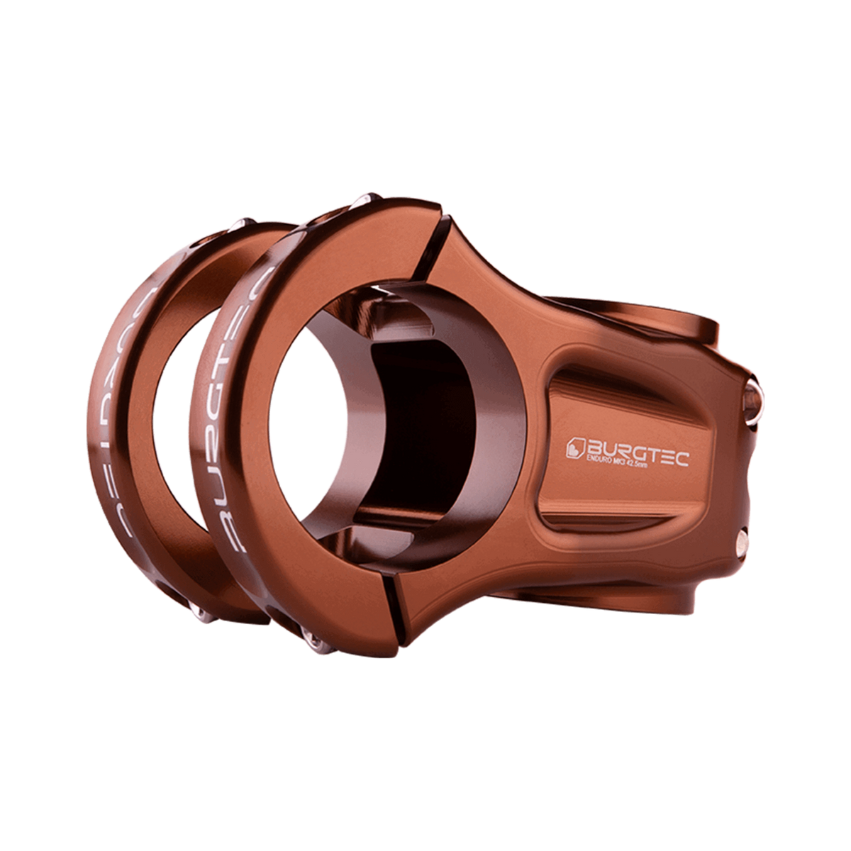 Potencia BURGTEC ENDURO MK3 bronce — vista principal sobre fondo blanco