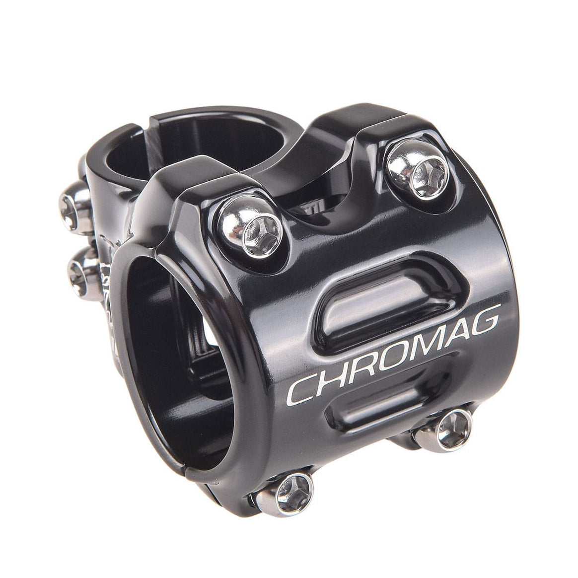 Potencia CHROMAG HIFI V2 0° negra — vista principal sobre fondo blanco