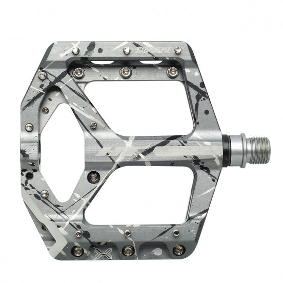 HT COMPONENTS ANS10 SUPREME Camo Gris Pedales Planos