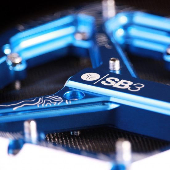 SB3 SPECTRUM pedales planos Azul