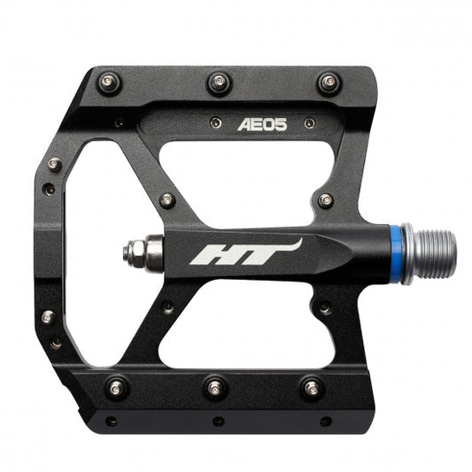 HT COMPONENTS EVO+ AE05 Pedales Planos Negro