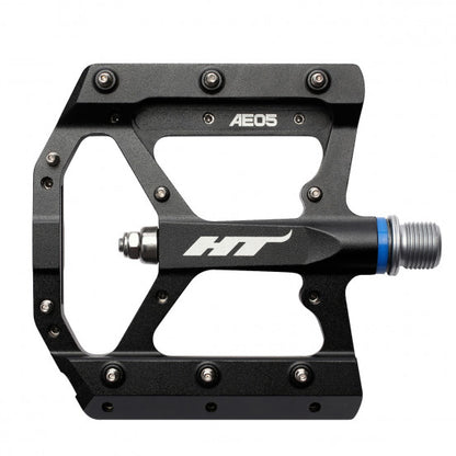 Pedales Planos HT COMPONENTS EVO+ AE05 Negro