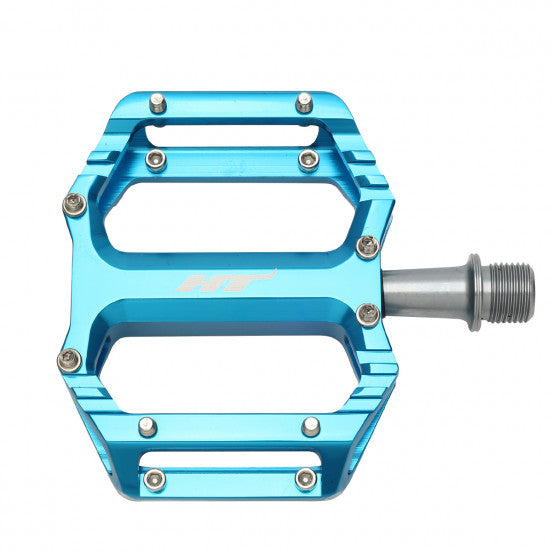 HT COMPONENTS AR09SX Azul Turquesa BMX Pedales Planos