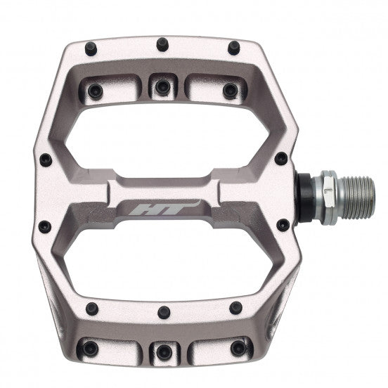 HT COMPONENTS SPIDER AF03 Pedales Planos Gris