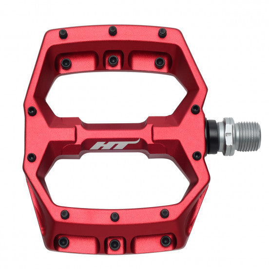 HT COMPONENTS Spider AF03 Pedales planos rojos