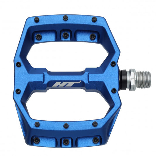 HT COMPONENTS Spider AF03 Pedales planos azules