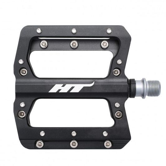 HT COMPONENTS NANO AN14A Pedales Planos Negro