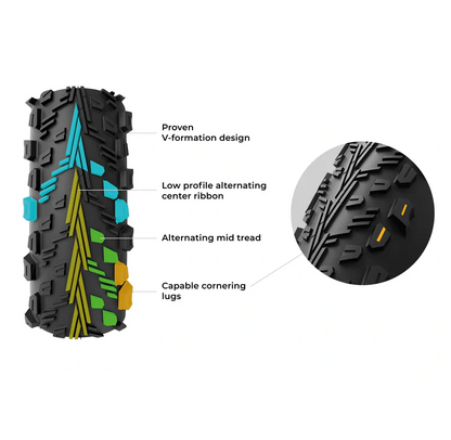 Neumático VITTORIA PEYOTE XC TRAIL 29x2.25 Graphene 4C Tubeless Ready Flexible Negro