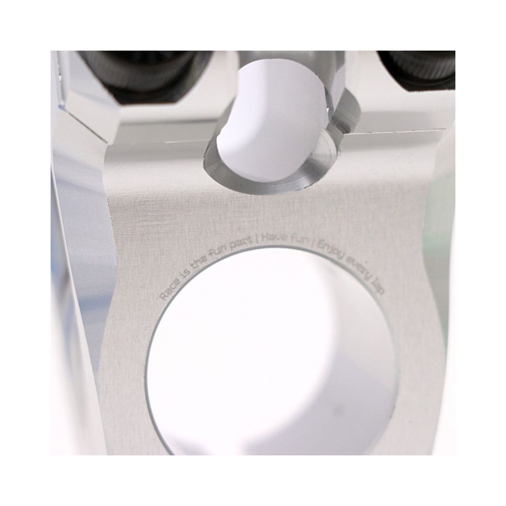 Potencia PRIDE CAYMAN V2 Ø22.2mm Plata