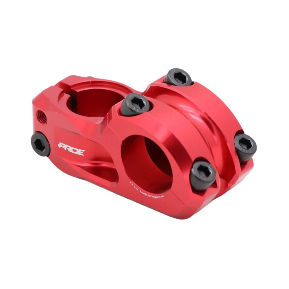 Potencia PRIDE CAYMAN V2 Ø31.8mm Rojo