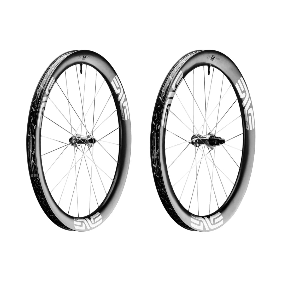 Par de ruedas ENVE G SES 4.5 Tubeless Ready (Center Lock) Negro/Cromo