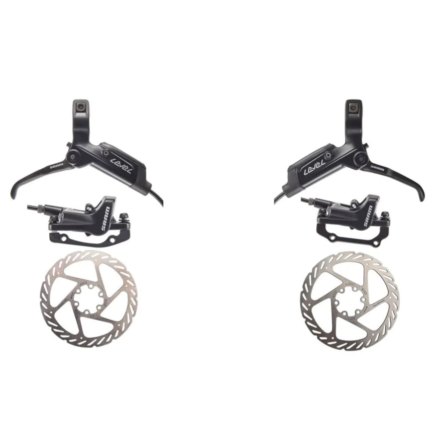 Par de frenos de disco SRAM LEVEL Black