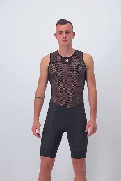 Ropa Interior CASTELLI CORE MESH 3 Sin Mangas Negro