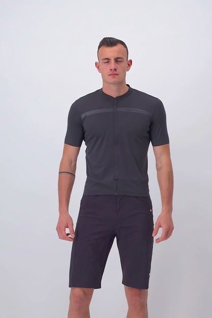 Maillot CASTELLI UNLIMITED ALLROAD Mangas Cortas Gris