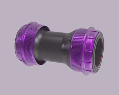 Caja de Pedalier WOLFTOOTH T47 Externa 30mm Ultraviolet Purple