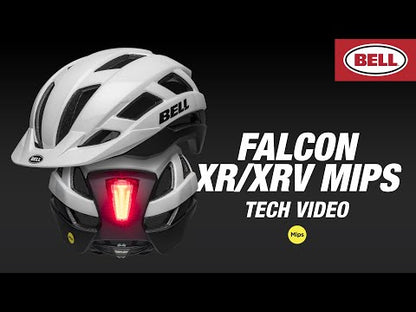 Casco de Carretera BELL FALCON XR LED MIPS Blanco/Negro