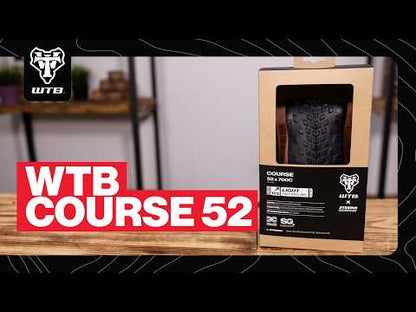 Cubierta WTB COURSE 52 700x52c Dual DNA SG2 Tubeless Ready negra
