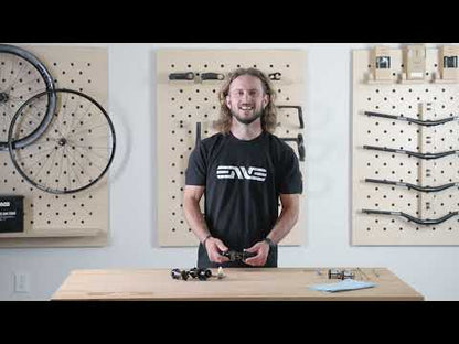 Rueda Trasera ENVE SES 4.5 Tubeless Ready (Center Lock) Negro