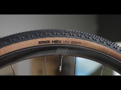 Neumático ENVE HEX CARAPACE 700c Tubeless Ready Beige
