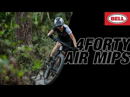 Casco MTB BELL 4FORTY AIR MIPS Blanco/Negro Mate