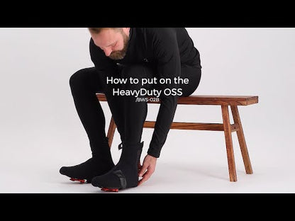 Cubrezapatilla BBB HEAVY DUTY OSS Negro