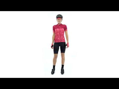 Culote Corto con Tirantes ENDURA FS260-PRO DS Mujer Negro/Naranja