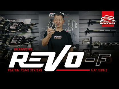 Pedales Planos RENTHAL REVO-F Negro
