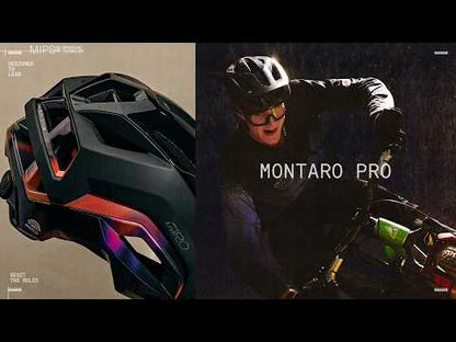 Casco MTB GIRO MONTARO PRO negro mate
