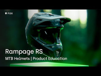 Casco MTB FOX RAMPAGE RS MIPS CRYPT Blanco
