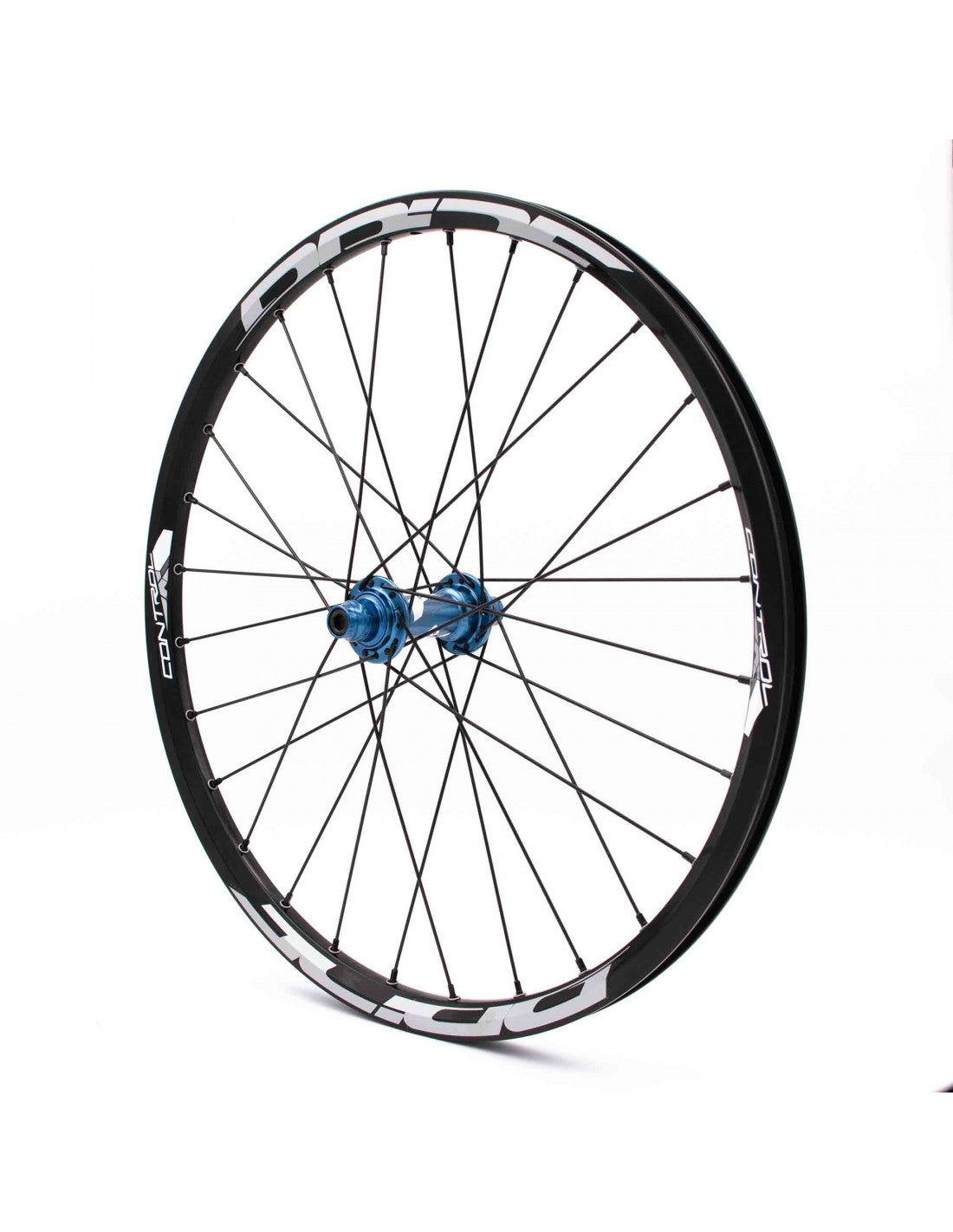 Par de Ruedas PRIDE 20" (451mm) Control V1 Disc Ejes 10/10mm Azul