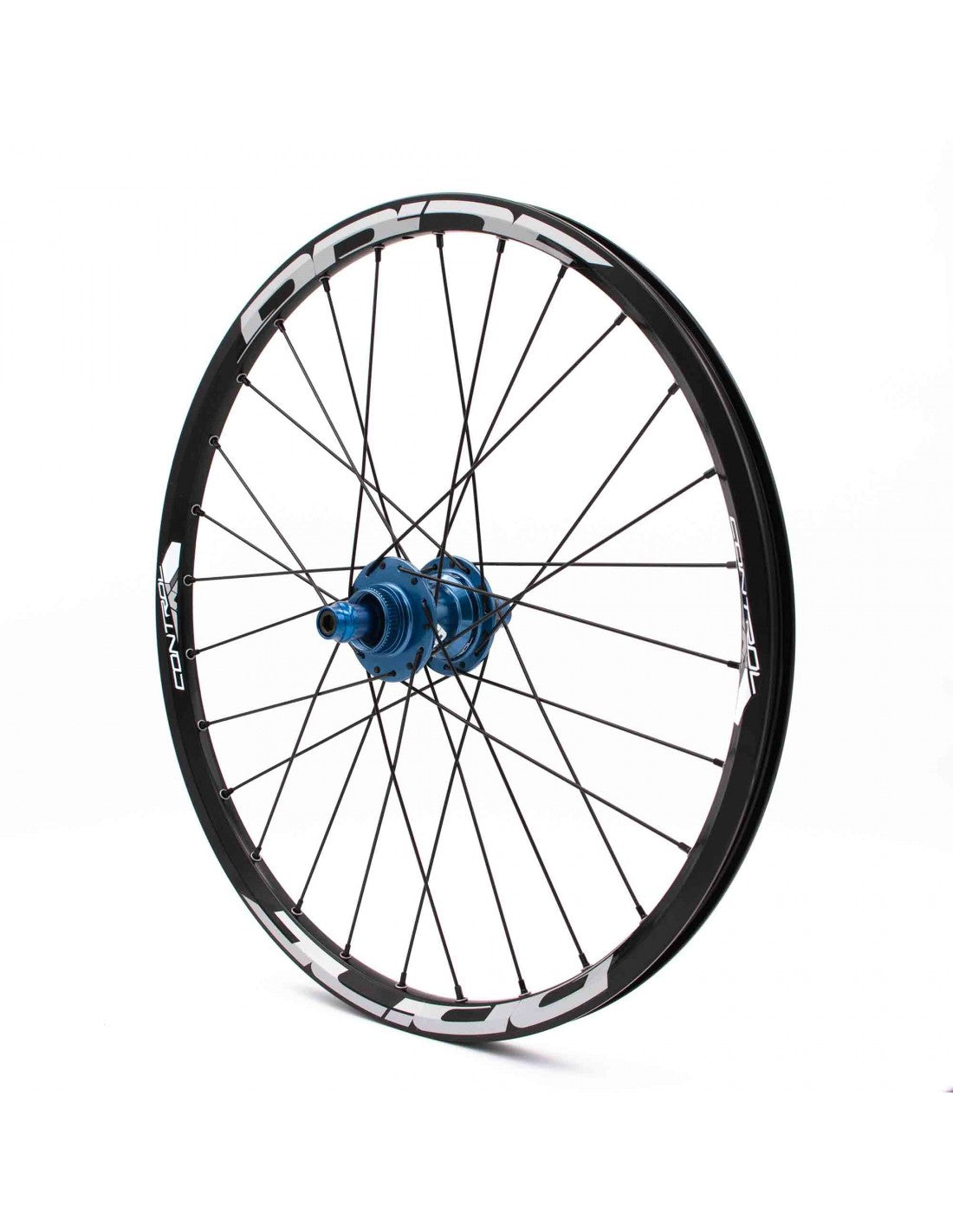 Par de Ruedas PRIDE 20" (451mm) Control V1 Disc Ejes 10/10mm Azul