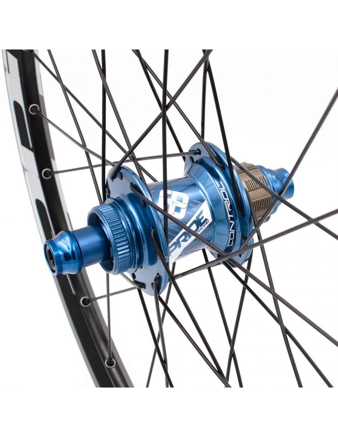 Par de Ruedas PRIDE 20" (451mm) Control V1 Disc Ejes 10/10mm Azul