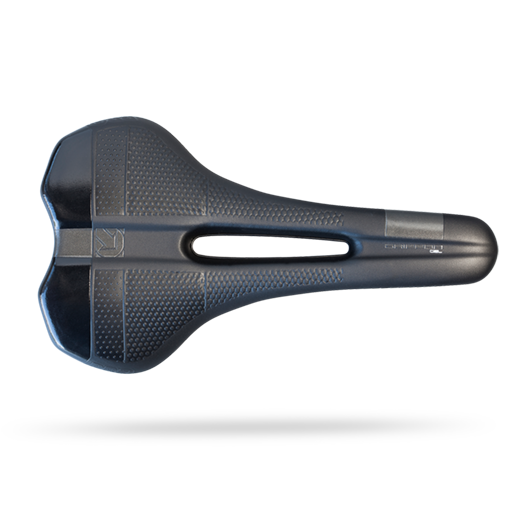 Sillín PRO GRIFFON GEL 152mm Raíles de acero inoxidable Negro