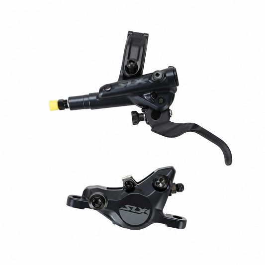 Freno SHIMANO SLX M7100 J-Kit — maneta y pinza sobre fondo blanco