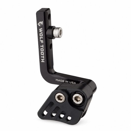 Guíacadenas WOLF TOOTH GNARWOLF Braze-On de 34/46 dientes — vista del producto sobre fondo blanco