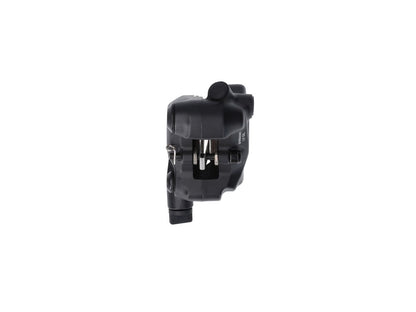 Pinza de freno SHIMANO BR-MT805 Flat Mount sin aletas — detalle de las pastillas
