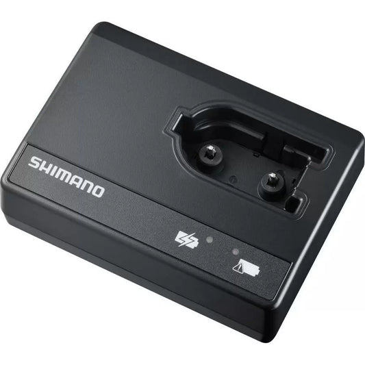 Cargador SHIMANO SM-BCR1 — vista superior en perspectiva