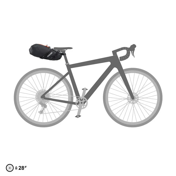 ORTLIEB SEAT PACK QR Bolsa de sillín 7,5 L Negro